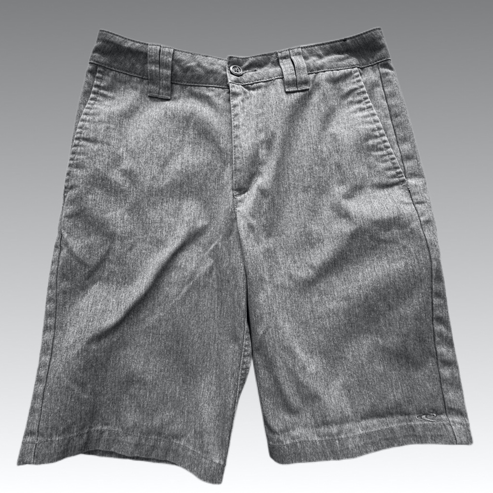 O'NEILL Mens Contact Walk Shorts Relaxed Fit Heathered Grey Casual Summer 28